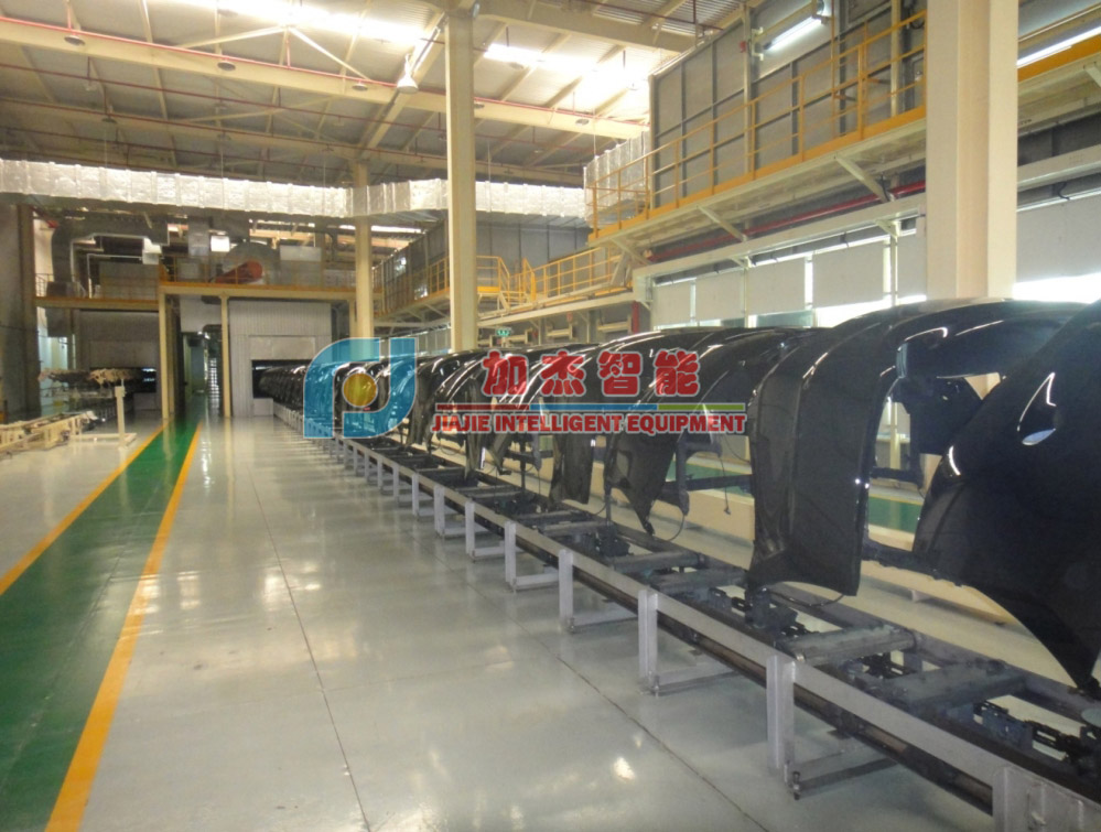 轎車塑料保險杠的涂裝線工藝設(shè)計